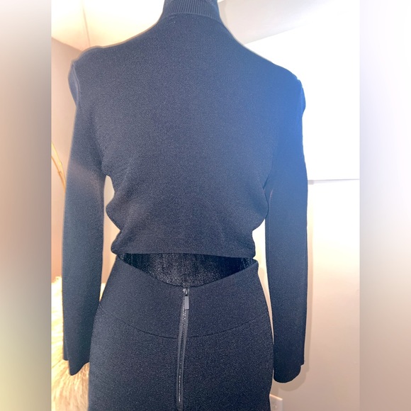 RACHEL ROY: Black Dress - Size Large - Picture 6 of 9